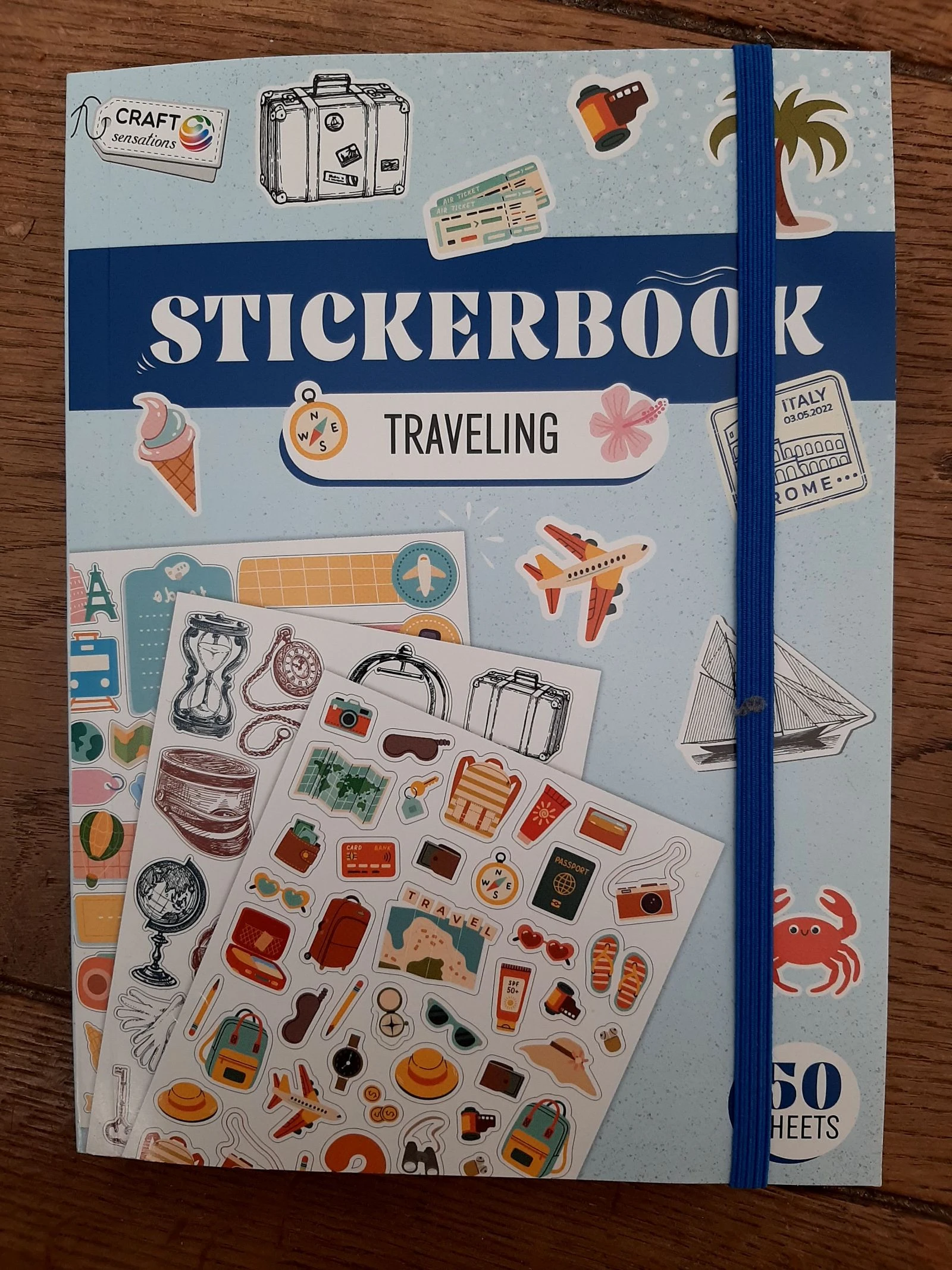 Action stickerboek 'traveling'